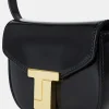 TARA JARMON 8 Bis Mini Black Leather Bag Best