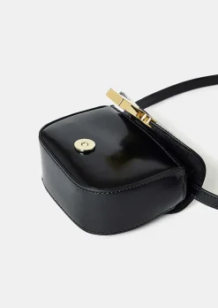 TARA JARMON 8 Bis Mini Black Leather Bag Best