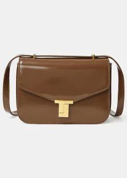 TARA JARMON 8 Bis Taupe Leather Bag Best