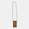 TARA JARMON 8 Bis Taupe Leather Clutch Shop