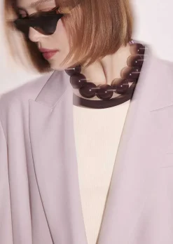TARA JARMON Bella Brown Necklace Cheap