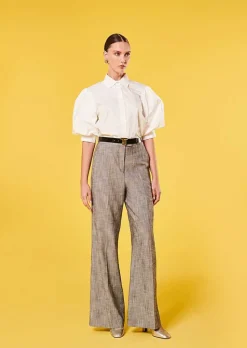 TARA JARMON Calypso White Poplin Shirt Best Sale