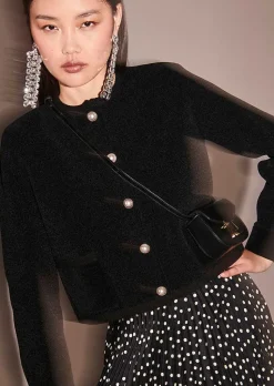 TARA JARMON Guest Black Knit Vest Best
