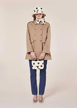 TARA JARMON Isola Beige Trench-Coat Sale
