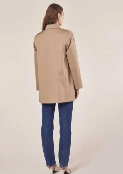 TARA JARMON Isola Beige Trench-Coat Sale