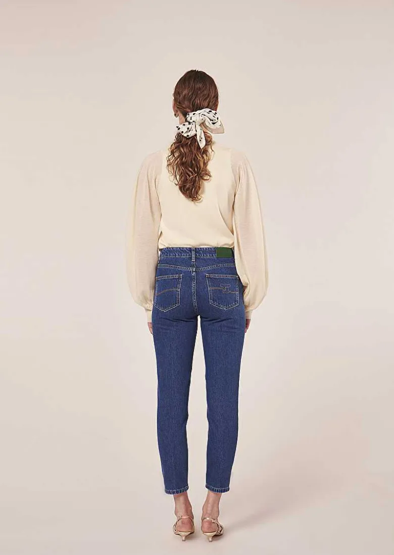 TARA JARMON Jeremy Blue Denim Jeans Best Sale