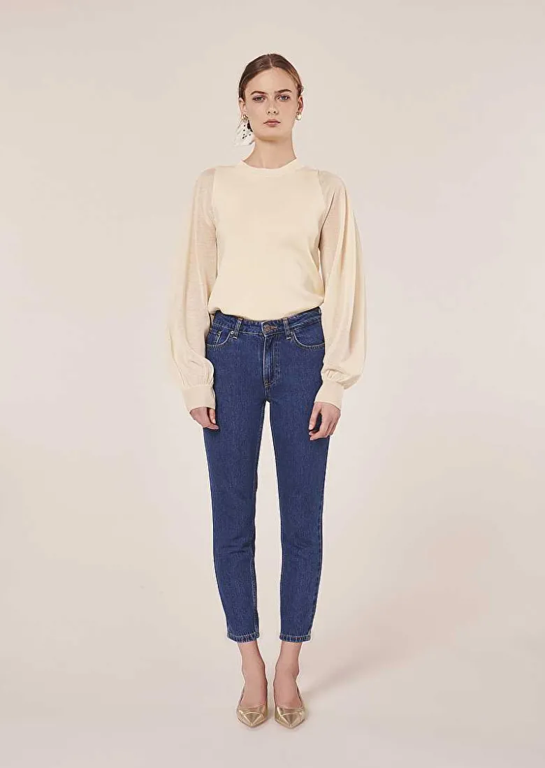 TARA JARMON Jeremy Blue Denim Jeans Best Sale