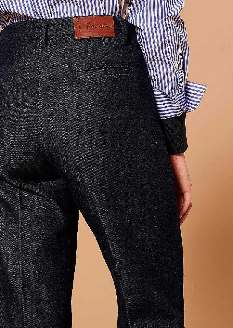 TARA JARMON Jerome Midnight Blue Denim Pants Hot