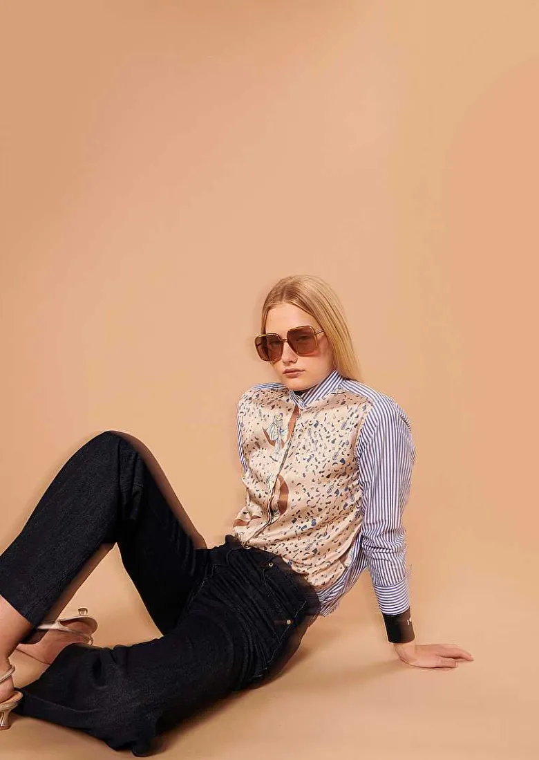 TARA JARMON Jerome Midnight Blue Denim Pants Hot