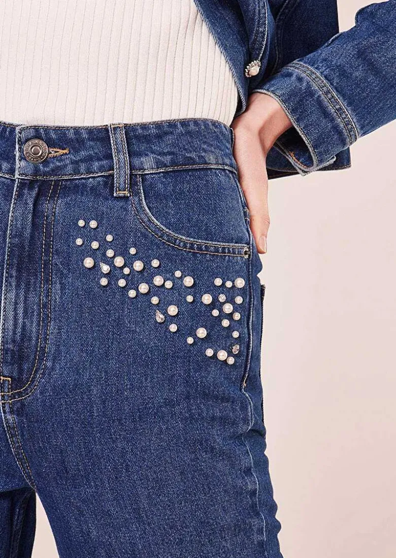 TARA JARMON Joaquim Blue Denim Jeans Sale