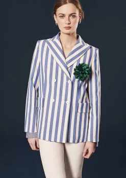 TARA JARMON Mylan Blue Suit Jacket Sale