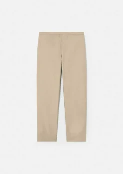 TARA JARMON Pablo Beige Cotton Pants Discount