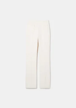 TARA JARMON Phoenix Ecru Double Canvas Pants Hot