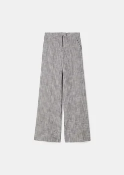 TARA JARMON Primavera Grey Suit Pants Flash Sale
