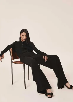 TARA JARMON Pyla Black Pants Outlet