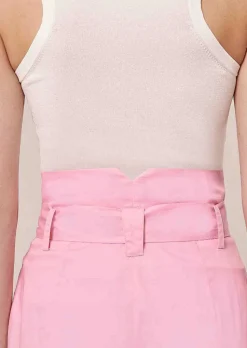 TARA JARMON Pyla Pink Poplin Pants Store