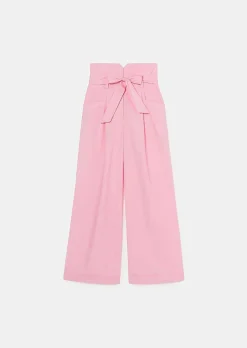 TARA JARMON Pyla Pink Poplin Pants Store