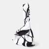 TARA JARMON Suzie Ecru With Black Flowers Bag Shop