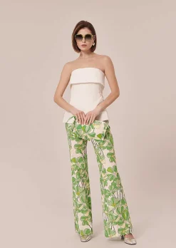 TARA JARMON Tonnie Ecru Cold Wool Top Cheap