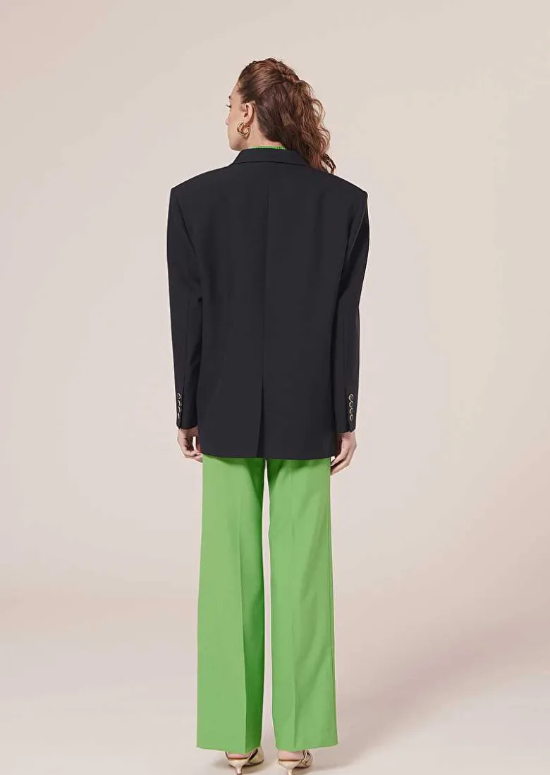 TARA JARMON Vancouveur Midnight Blue Cold Wool Suit Jacket Sale