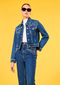 TARA JARMON Vicky Blue Denim Jacket Shop